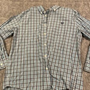 Mens button down shirt size L